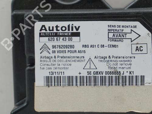 Airbag styreenhed CITROËN C3 II (SC_) 1.4 HDi 70 (SC8HZC, SC8HR0, SC8HP4) | BP18194502M53 