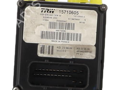 ABS pump PEUGEOT 407 SW (6E_, 6D_) 1.6 HDi 110 | BP19731719M43 
