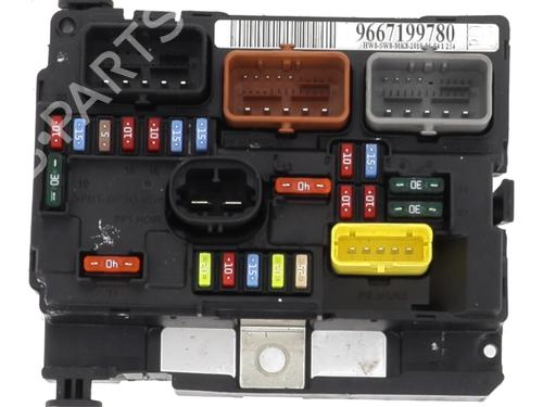Zekeringkast CITROËN C3 II (SC_) 1.4 HDi 70 (SC8HZC, SC8HR0, SC8HP4) (68 hp) 28104241