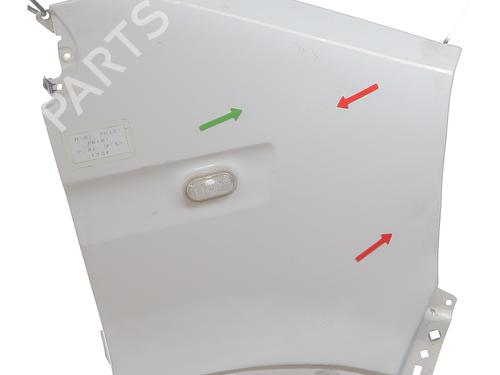 Aile avant droite RENAULT MASTER II Van (FD) 2.5 dCi (FD02) (101 hp) 33128030