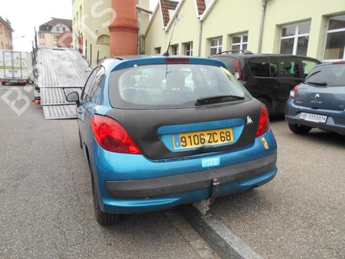 Right front door PEUGEOT 207 (WA_, WC_) 1.4 HDi | BP18182697C3 