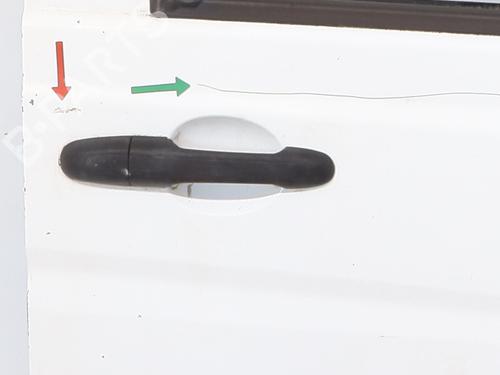 Right front door MERCEDES-BENZ VITO / MIXTO Van (W639) 115 CDI (639.601, 639.603, 639.605) | BP28540646C3