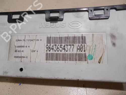 Multifunctionele display CITROËN XSARA Break (N2) 2.0 HDI 90 (90 hp) 18190263