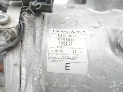 Used AC compressor AC compressor NISSAN MICRA IV (K13K, K13KK) 1.2 (80 hp) 18172614 18172614