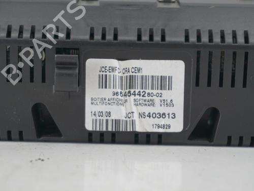 Display monitor PEUGEOT 207 CC (WD_) 1.6 HDi | BP18194881C48 