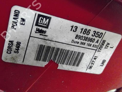 Left taillight OPEL CORSA D (S07) 1.3 CDTI (L08, L68) | BP18179202C34