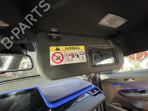 Sonnenblende Rechts für TOYOTA C-HR (_X1_) 1.8 Hybrid (ZYX10_, ZYX11_, ZYX10R, ZYX11R) (122 hp) 23763269