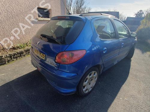 Venstre bak lås PEUGEOT 206 Hatchback (2A/C) 2.0 HDI 90 | BP19450717C100 