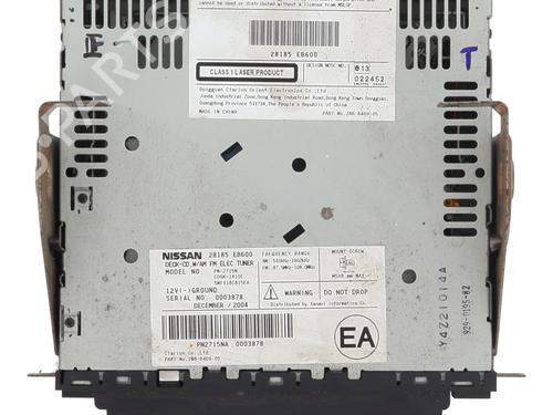 Radio NISSAN PATHFINDER III (R51) 2.5 dCi 4WD | BP31658173E6 