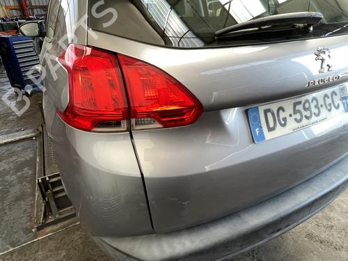 Used Left tailgate light PEUGEOT 2008 I (CU_) 1.6 HDi (92 hp) 24407813