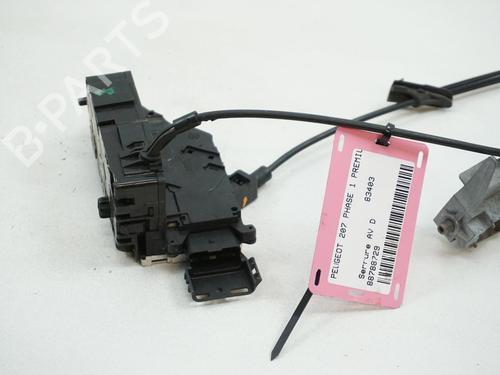 Front right lock PEUGEOT 207 (WA_, WC_) 1.6 HDi | BP21143836C97 