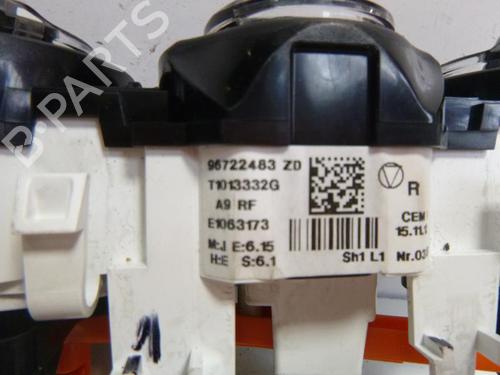 Climate control PEUGEOT 208 I (CA_, CC_) 1.6 HDi | BP18182716I5