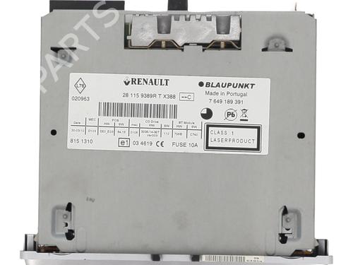 Radio RENAULT MEGANE III Grandtour (KZ0/1) 1.5 dCi (KZ09, KZ0D, KZ1G, KZ29, KZ14, KZ1W, KZ10, KZ1F,... | BP30327415E6