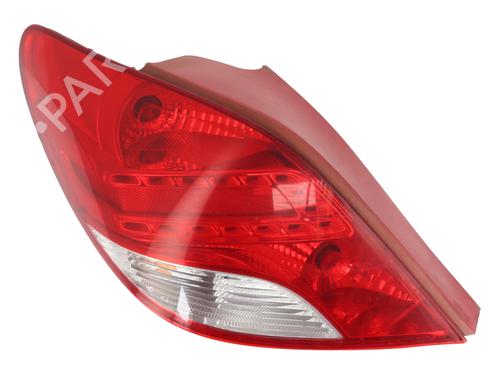 Used Left taillight PEUGEOT 207 (WA_, WC_) 1.4 HDi (68 hp) 26011601