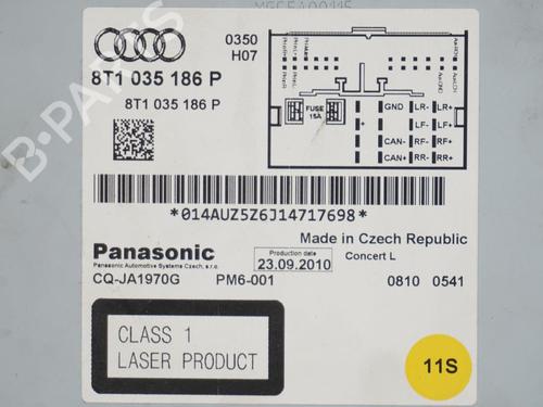 Bilradio AUDI A4 B8 Avant (8K5) 2.0 TDI | BP18171508E6 