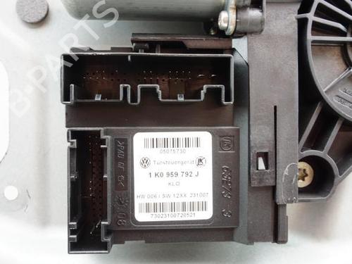 Used Front right window mechanism VW TOURAN (1T1, 1T2) 2.0 TDI (140 hp) 18185515