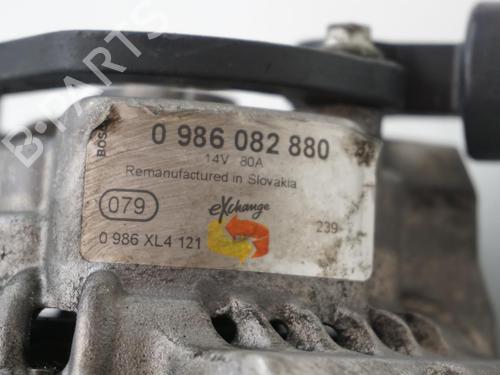 Used Alternator Alternator PEUGEOT 207 (WA_, WC_) 1.4 16V (95 hp) 18177511 18177511