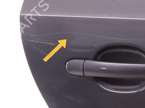 Right rear door VW POLO V (6R1, 6C1) 1.2 | BP27599210C5 
