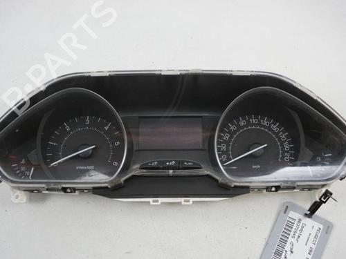 Used Instrument cluster PEUGEOT 208 I (CA_, CC_) 1.6 HDi / BlueHDi 75 (75 hp) 19801689