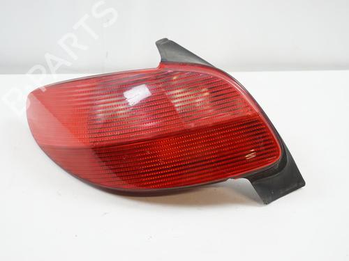 Left taillight PEUGEOT 206 Hatchback (2A/C) 1.9 D | BP18181225C34