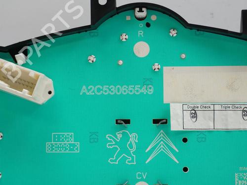 Instrument cluster PEUGEOT 207 (WA_, WC_) 1.6 HDi | BP18195478C47