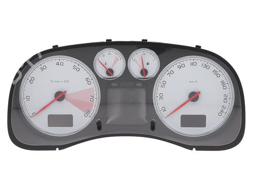 Used Instrument cluster PEUGEOT 307 CC (3B) 2.0 16V (140 hp) 18698674