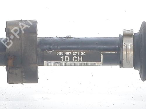 Left front driveshaft SKODA FABIA II Combi (545) 1.4 TDI | BP30124644M38