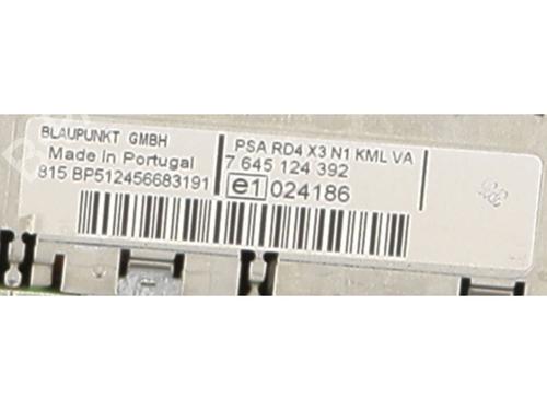 Bilradio CITROËN C5 II (RC_)  | BP19581702E6 
