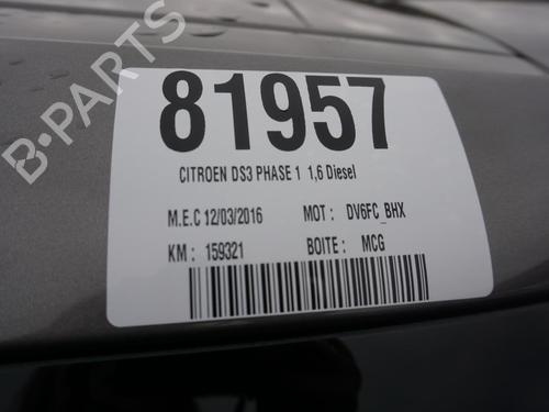 Used Parts DS DS 3 (SA_) 1.6 BlueHDi 116 (SABHXM) 1695131