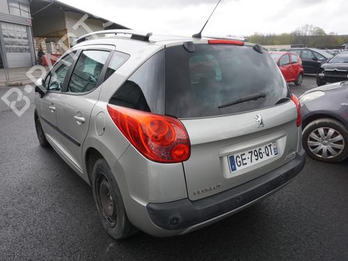 Front right window mechanism PEUGEOT 207 SW (WK_) 1.6 HDi | BP18172874C23