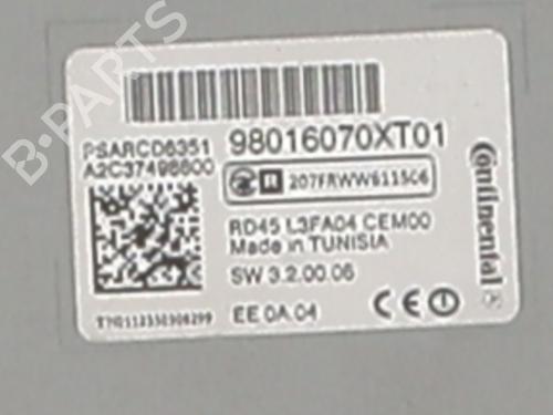 Radio PEUGEOT PARTNER Platform/Chassis | BP19703735E6 - Image 4