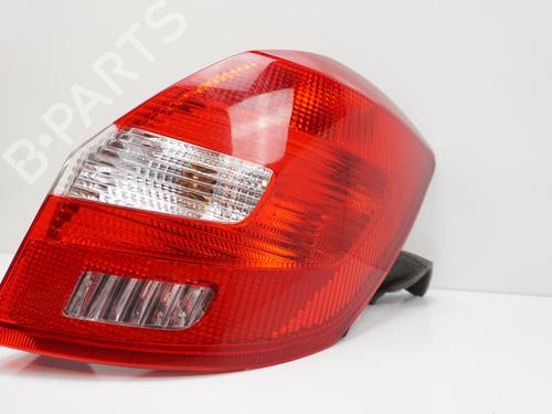 Right taillight SKODA FABIA II (542) 1.6 TDI | BP18188224C35 