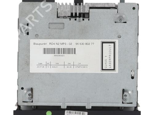 Radio CITROËN C5 III Break (RW_) 2.0 HDi | BP31290643E6