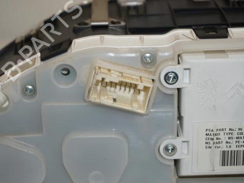 Instrument cluster PEUGEOT 208 I (CA_, CC_) 1.6 HDi | BP18193306C47