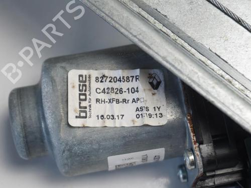 Rear right window mechanism RENAULT MEGANE IV Hatchback (B9A/M/N_) 1.2 TCe 130 (B9MR) | BP19729643C25 