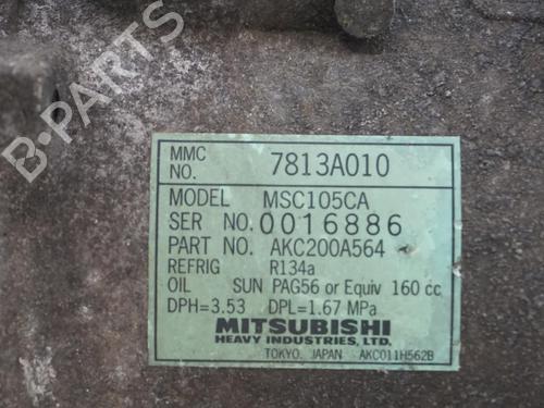 AC compressor MITSUBISHI GRANDIS (NA_W) 2.0 DI-D (NA8W) | BP18185341M34 