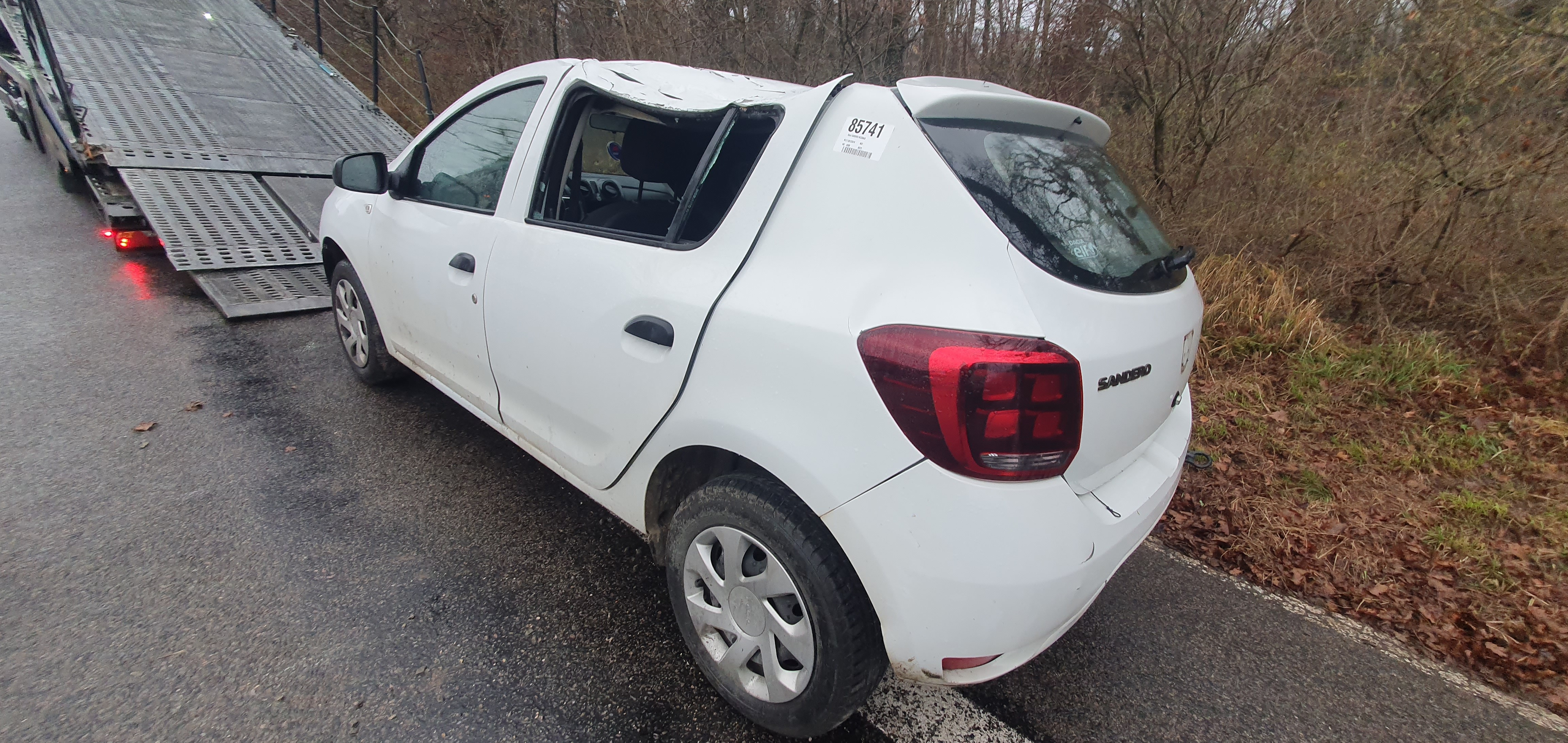 Front right lock DACIA SANDERO II 1.0 SCe 75 (B8JC, B8JD, B8NC) | BP24060050C97 - Image 7
