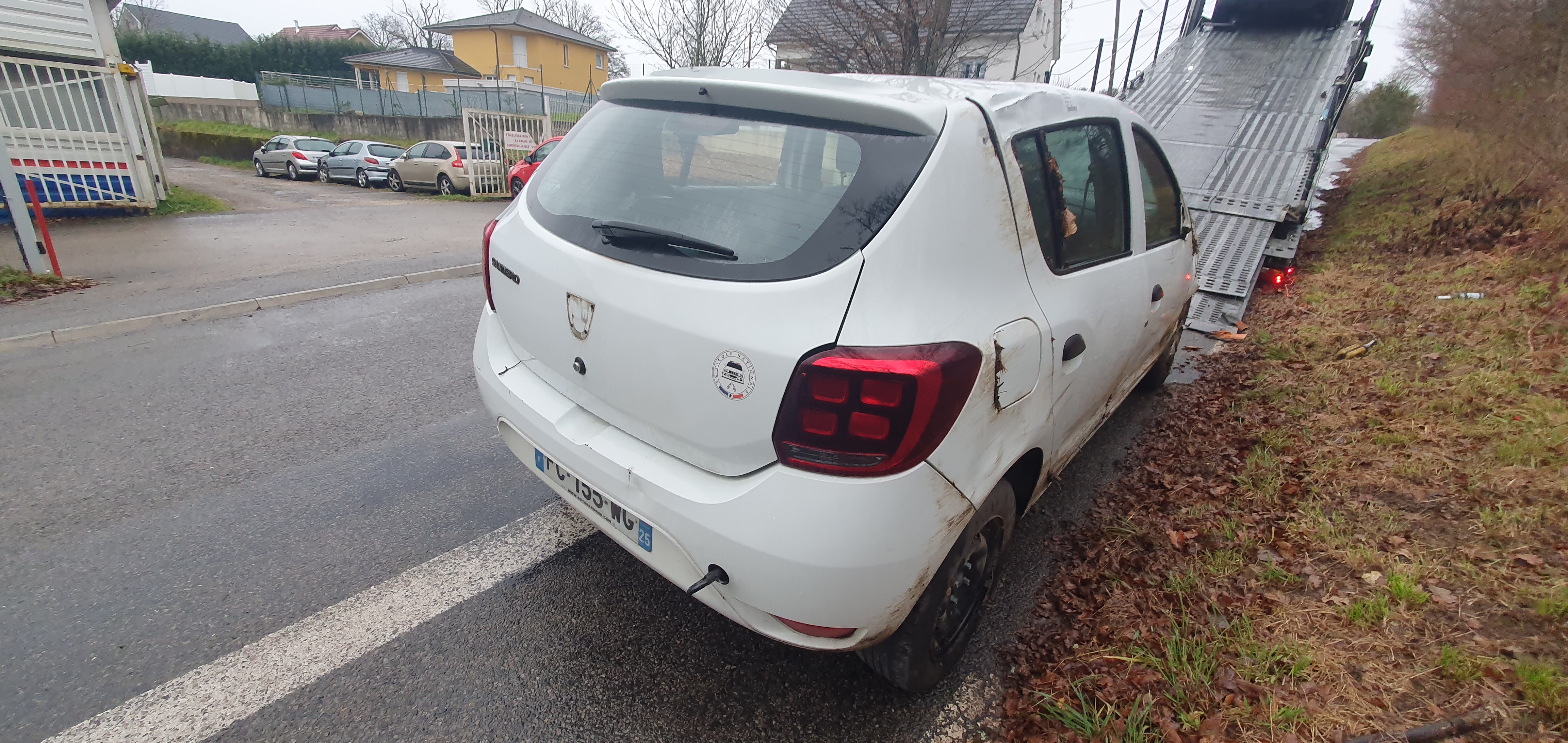 Front right lock DACIA SANDERO II 1.0 SCe 75 (B8JC, B8JD, B8NC) | BP24060050C97 - Image 6