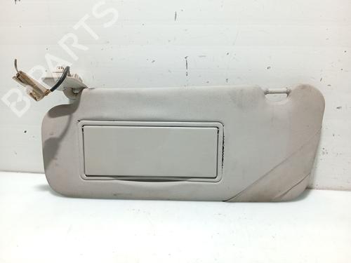 Used Left sun visor PEUGEOT 407 (6D_) 2.0 HDi 135 (6DRHRH, 6DRHRE, 6DRHRG, 6DRHRJ) (136 hp) 31105706
