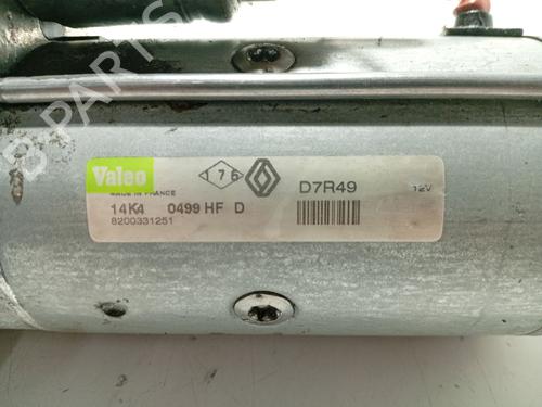 Starter RENAULT MEGANE II (BM0/1_, CM0/1_) 1.9 dCi (BM0G, CM0G) | BP31103433M8