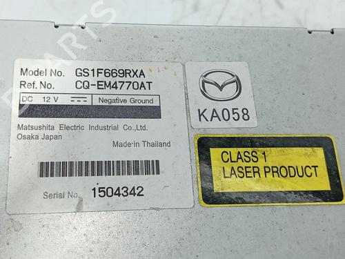 Radio MAZDA 6 Hatchback (GH) 2.0 MZR-CD (GH14) | BP34272951E6 - Image 2