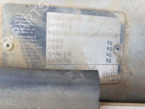 Left taillight OPEL ASTRA F Saloon (T92) 1.7 TDS (F19, M19) | BP31098311C34