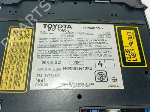 Radio LEXUS IS II (_E2_) 220d (ALE20) | BP36450971E6 - Image 5