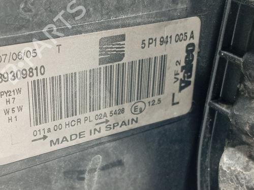 Left headlight SEAT ALTEA (5P1) 2.0 TDI 16V | BP37461479C28 - Image 5