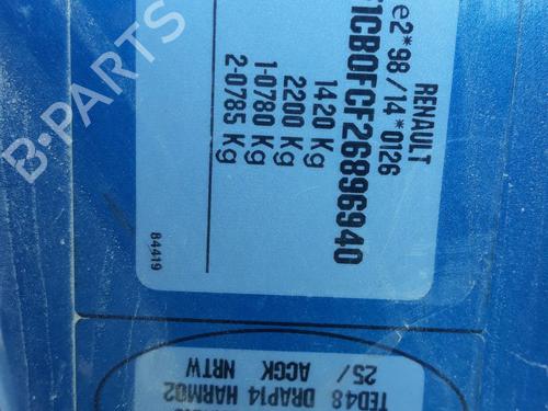 Front right window mechanism RENAULT CLIO II (BB_, CB_)  | BP18991085C23 