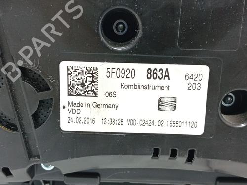 Instrument cluster SEAT LEON (5F1) 1.6 TDI | BP36412174C47 - Image 3