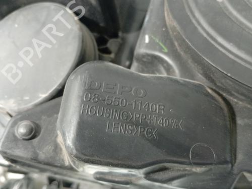 Right headlight PEUGEOT 207 SW (WK_) 1.6 HDi | BP31108445C29 