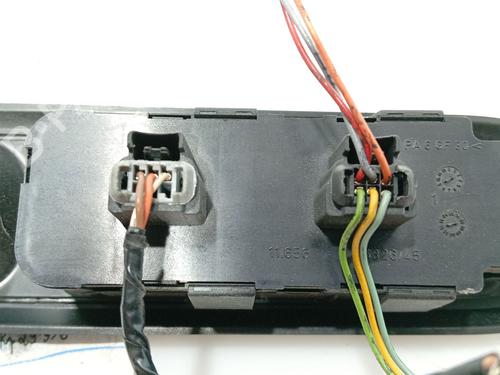 Left front window switch PEUGEOT 407 (6D_) 2.0 HDi 135 (6DRHRH, 6DRHRE, 6DRHRG, 6DRHRJ) | BP37871735I27 - Image 4