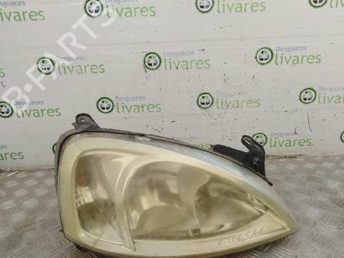 Højre forlygte OPEL CORSA C (X01) [2000-2009]  18976490
