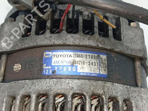 Alternator TOYOTA AVENSIS Estate (_T25_) 2.0 D-4D (CDT250_, CDT250R) | BP31194179M7